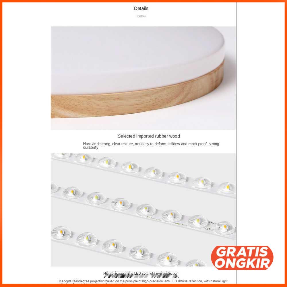 Century Lampu LED Plafon Ceiling White Light 13W 26cm - JSDT9