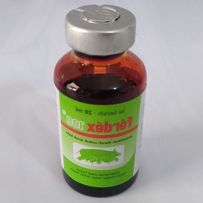 Ferdex 20 ml Penambah Darah untuk Ternak Babi