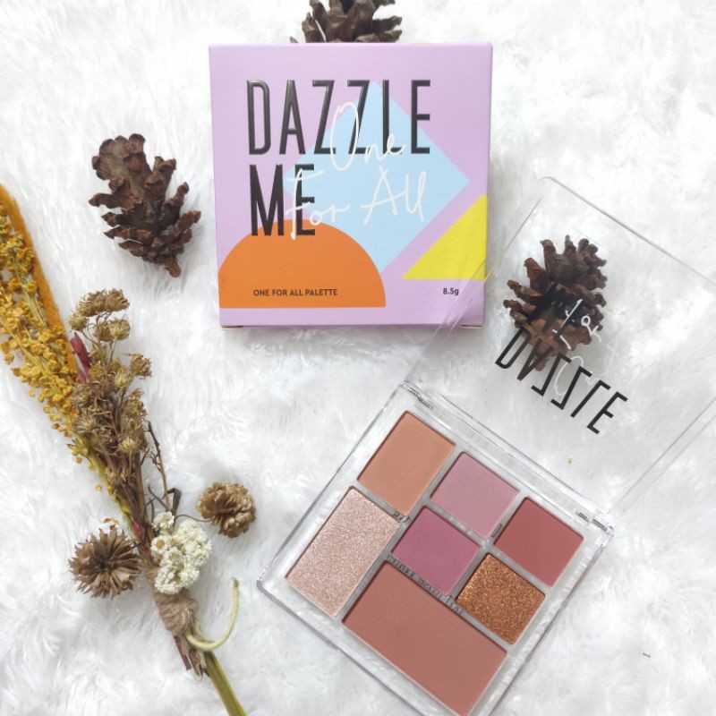 Dazzle Me One Palet Eyeshadow/Blush On/Highlighter/Contour Untuk Kosmetik/Makeup