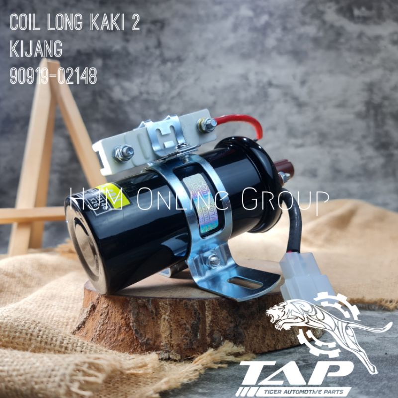 KOIL BOTOL PANJANG KAKI 2 KIJANG - IGNITION COIL LONG RESISTOR LUAR