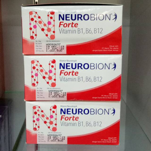 Jual Neurobion Forte Strip Box Shopee Indonesia