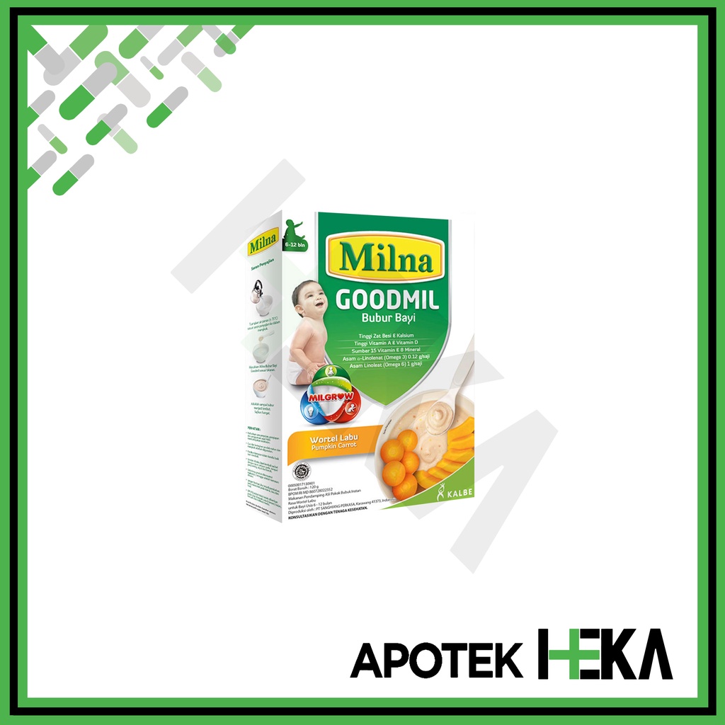 Milna Goodmil Bubur Bayi Tinggi Protein 6+/8+ - Pendamping ASI (SEMARANG)