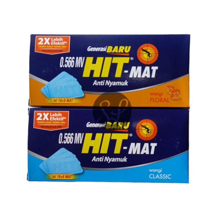 HIT-MAT Refill 18+9 MAT / Obat Nyamuk Hit Elektrik