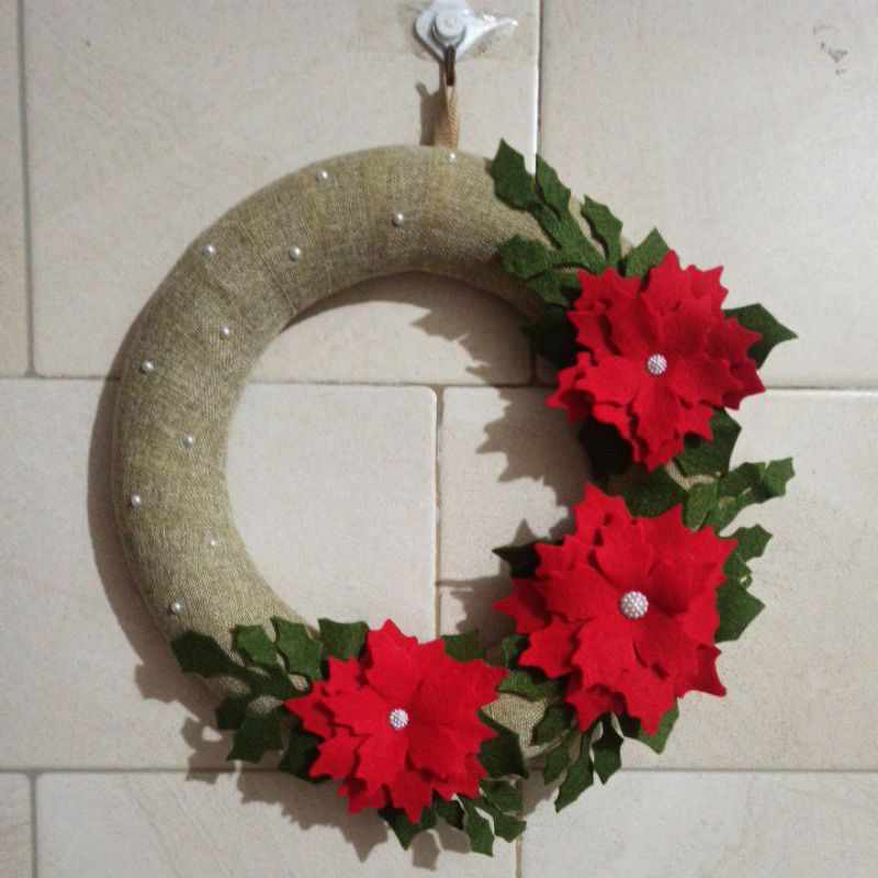 Hiasan natal/hiasan pintu tema natal