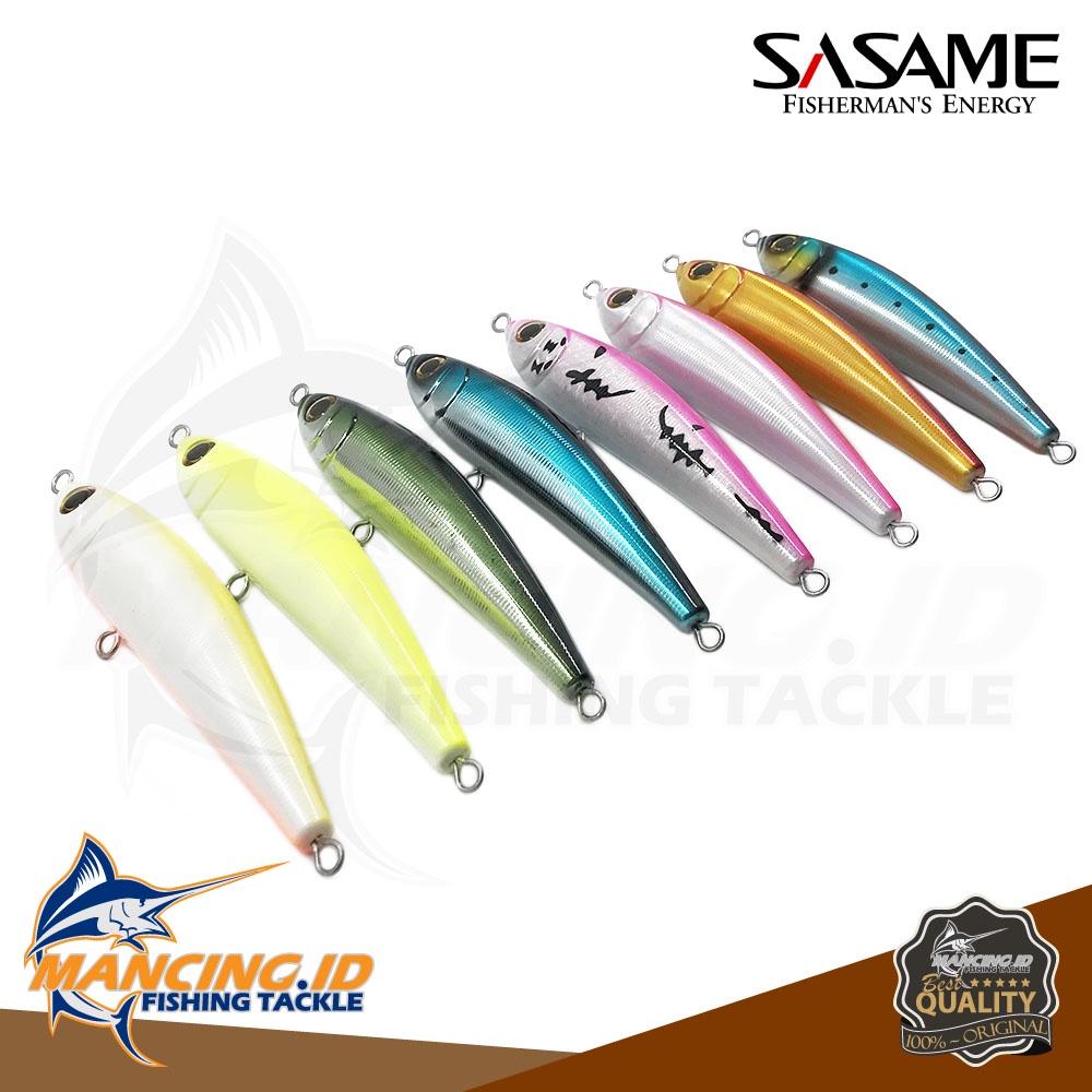 Sasame Voltina Sinking Lure Umpan Pancing Buatan Bentuk Ikan Tenggelam di Air Mancing Sungai-Laut