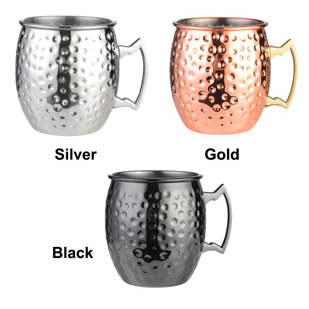 Solighter Moscow Mule Cup Bar Alat Cangkir Kopi Bir Wine Stainless Steel