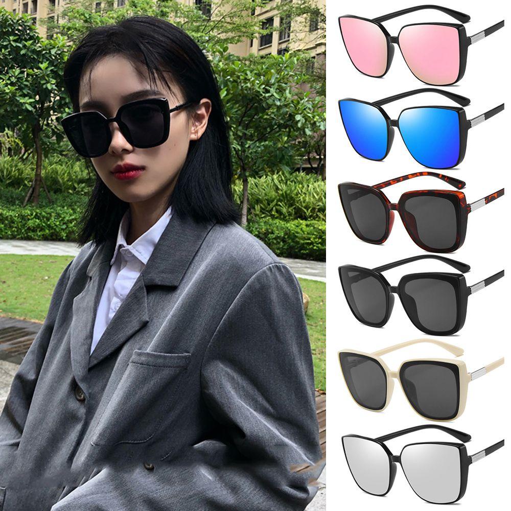 R-flower Oversized Sunglasses Fashion Wanita V400 Kacamata Matahari