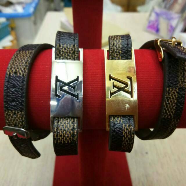 Gelang Kulit LV