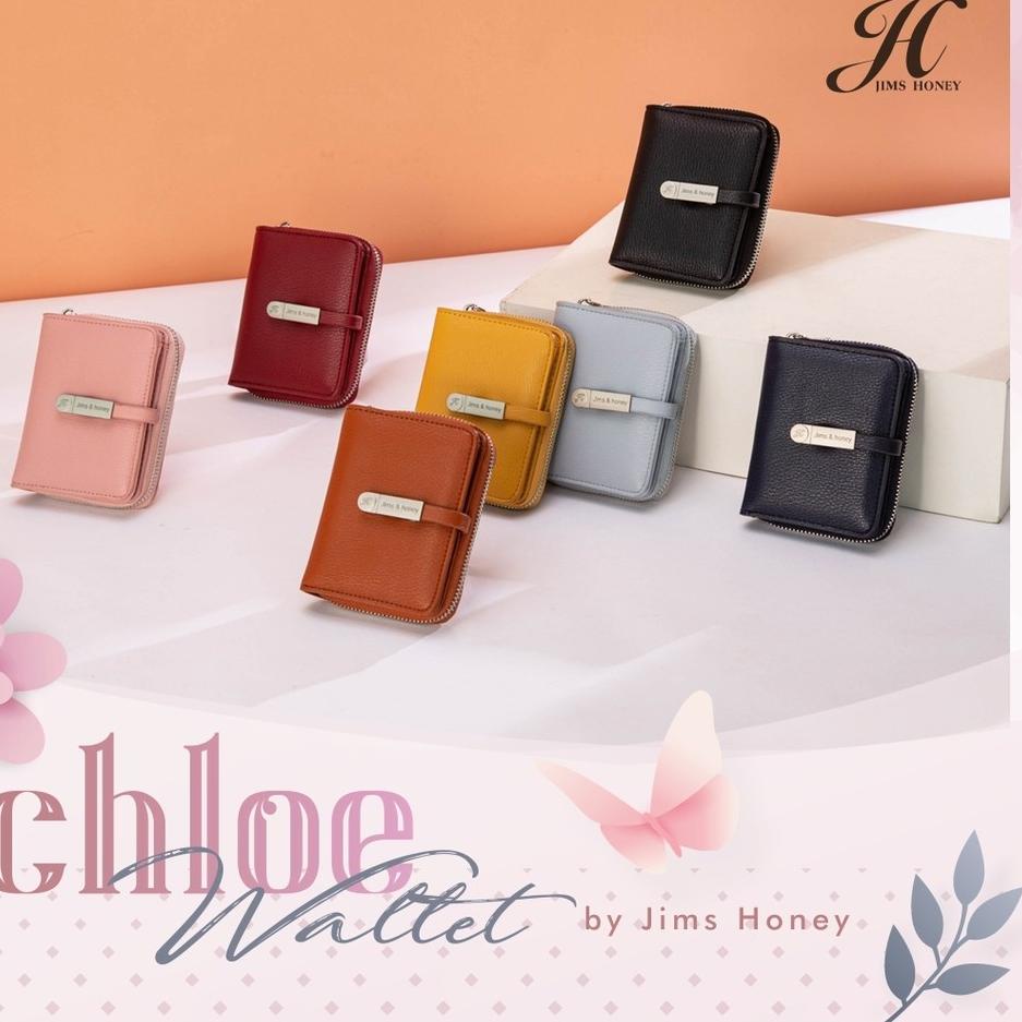 New Product DOMPET LIPAT DAN CARD WALLET MINI WANITA CHLOE WALLET MERK JIMS HONEY