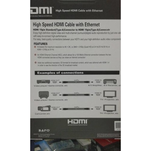 kabel hdmi bafo 10 meter high speed hdmi cable with internet