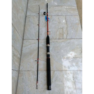 PROMO AMW joran galatama lele dan patin florostick golden fish 180cm free ongkir jabotabekkar