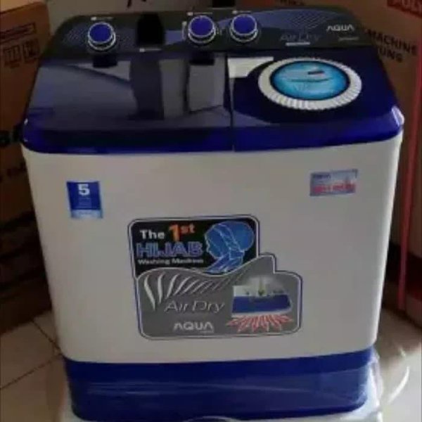 AQUA Mesin Cuci 2 Tabung KAPASITAS 7 KG Twin Tub QW-760XT/ 750XT / 751 XT / 781 XT / 755 XT Mesin Cuci Aqua Japan