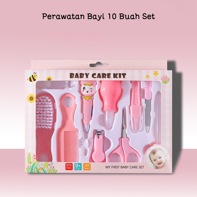 Baby Care kit set/Perawatan Bayi 10 Buah Set/Perawatan Bayi 6 Buah Set  L201/202