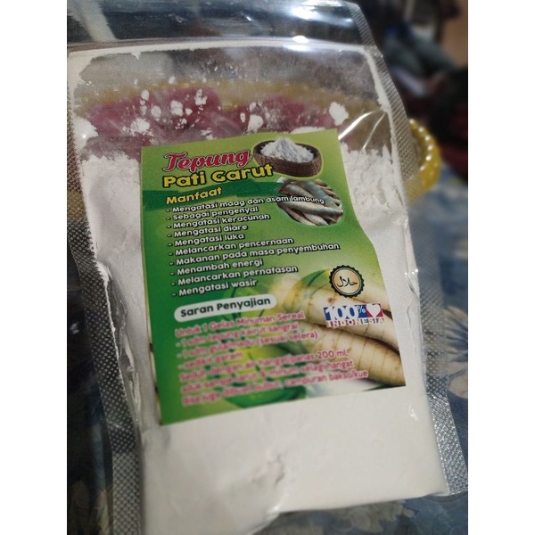 

tepung pati garut