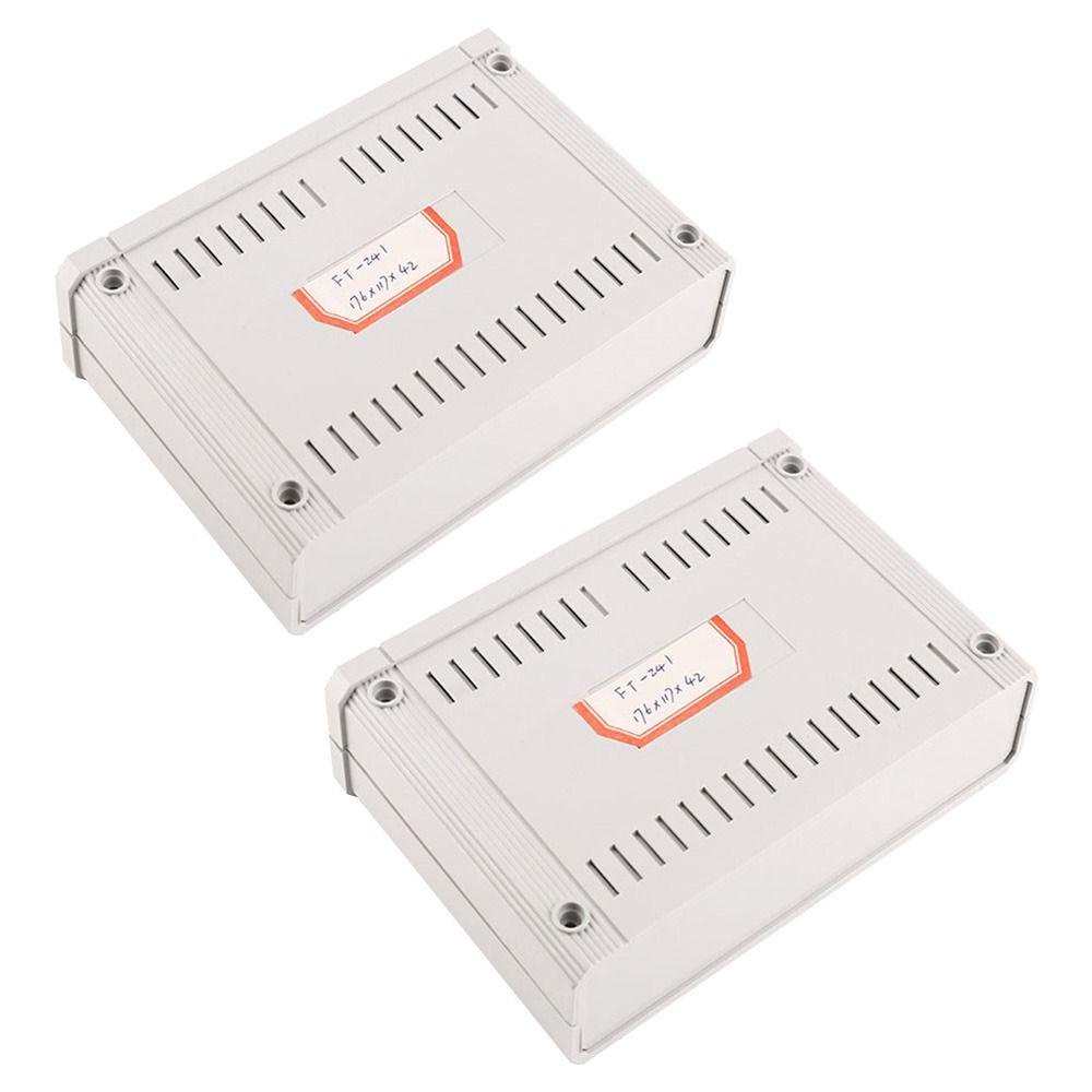 Solighter Kotak Proyek Elektronik Panas DIY Kualitas Tinggi Instrumen Modul Kasus