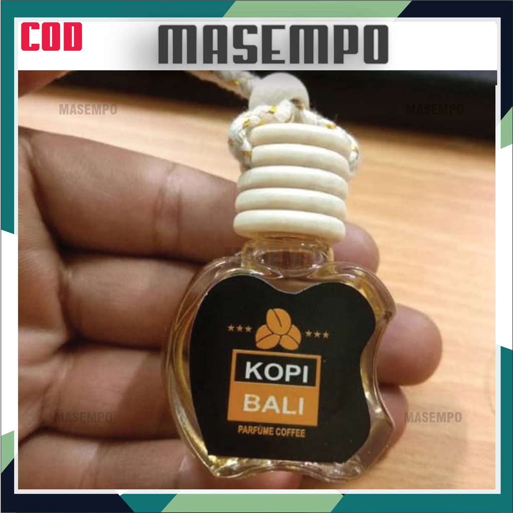 PARFUM KOPI BALI BOTOL APEL BLACK COFFE PEWANGI MOBIL RUANGAN