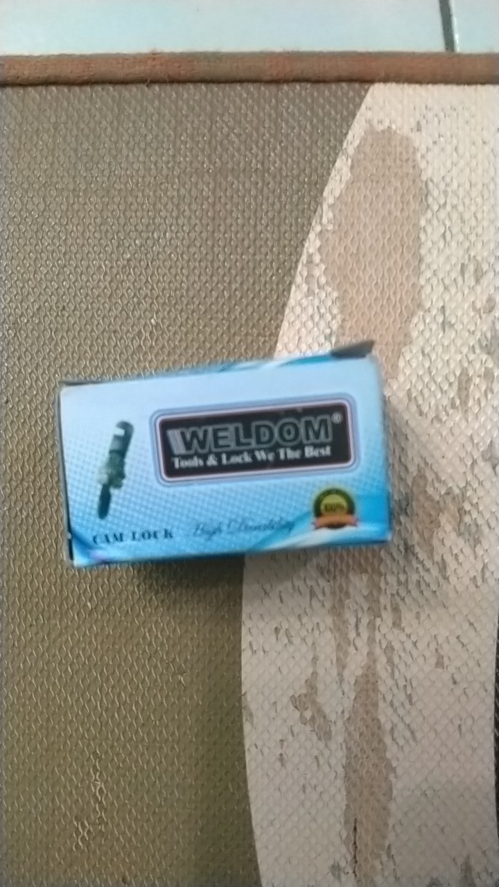 Kunci Camlock 20mm / Kunci Laci Lemari / Kunci Loker / Kunci Etalase Merk Weldom