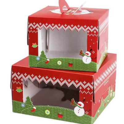 

Box Tart Cake Edisi Natal Merah Merry Christmas