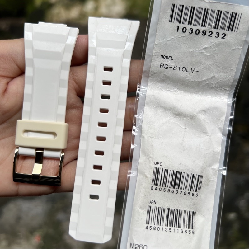 Tali strap jam tangan casio baby-g original BG-810LV band BG 810LV