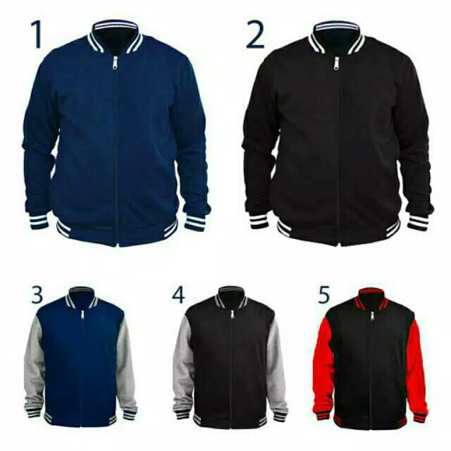 Jaket VARSITY Sweater Jumper Distro BASKETBALL polos custom OUTDOOR - BIG SIZE