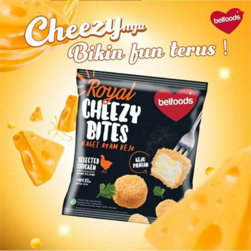 

Belfoods Royal Chezy Bites 500gr Frozen food