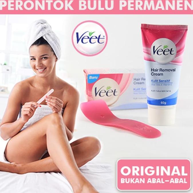Perontok Bulu Permanen Veet Hair Cream