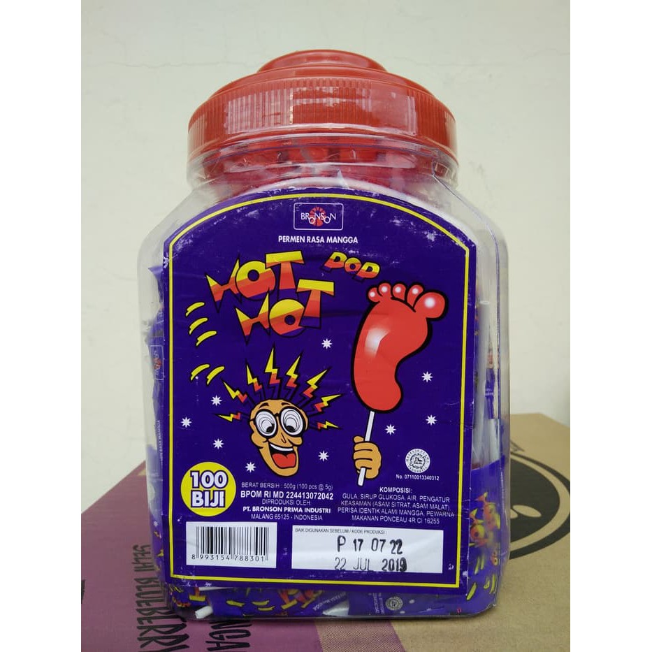 

Permen Kaki - 1 Toples Isi 100 Pcs