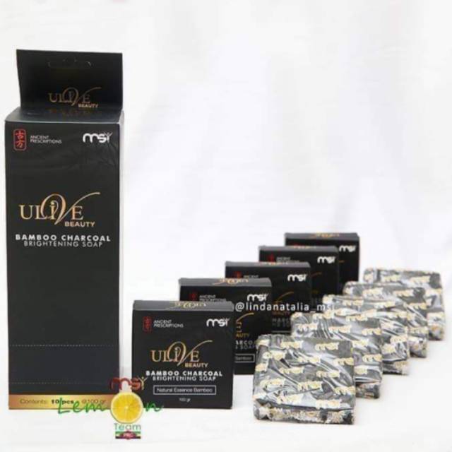 Bamboo Charcoal ULive MSI 100gr