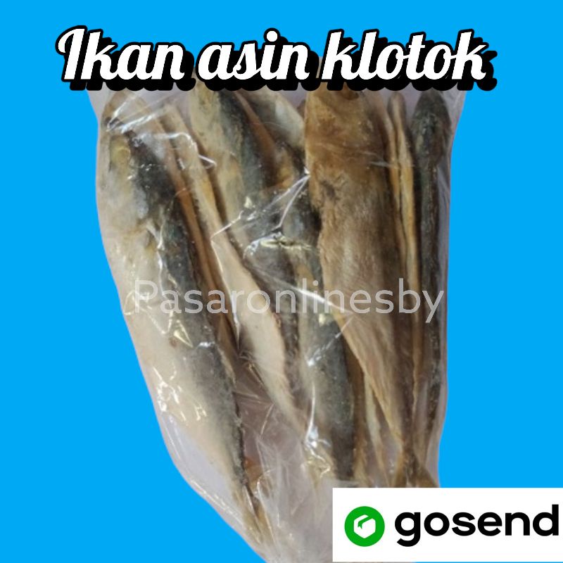 

Ikan asin klotok 250gr