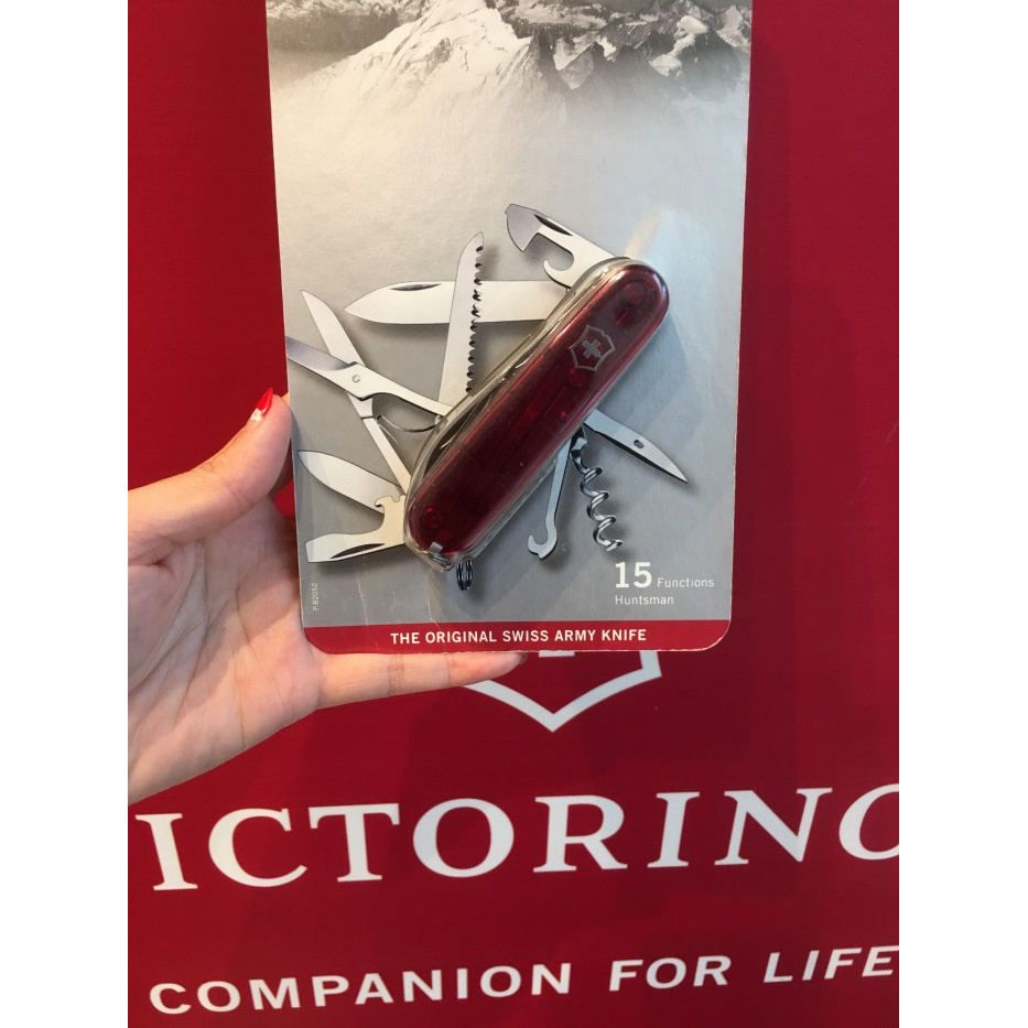 Buruan Beli - Victorinox Swiss Army Huntsman 15 Function/Knifes/Pisau Camping Kamusneptunus