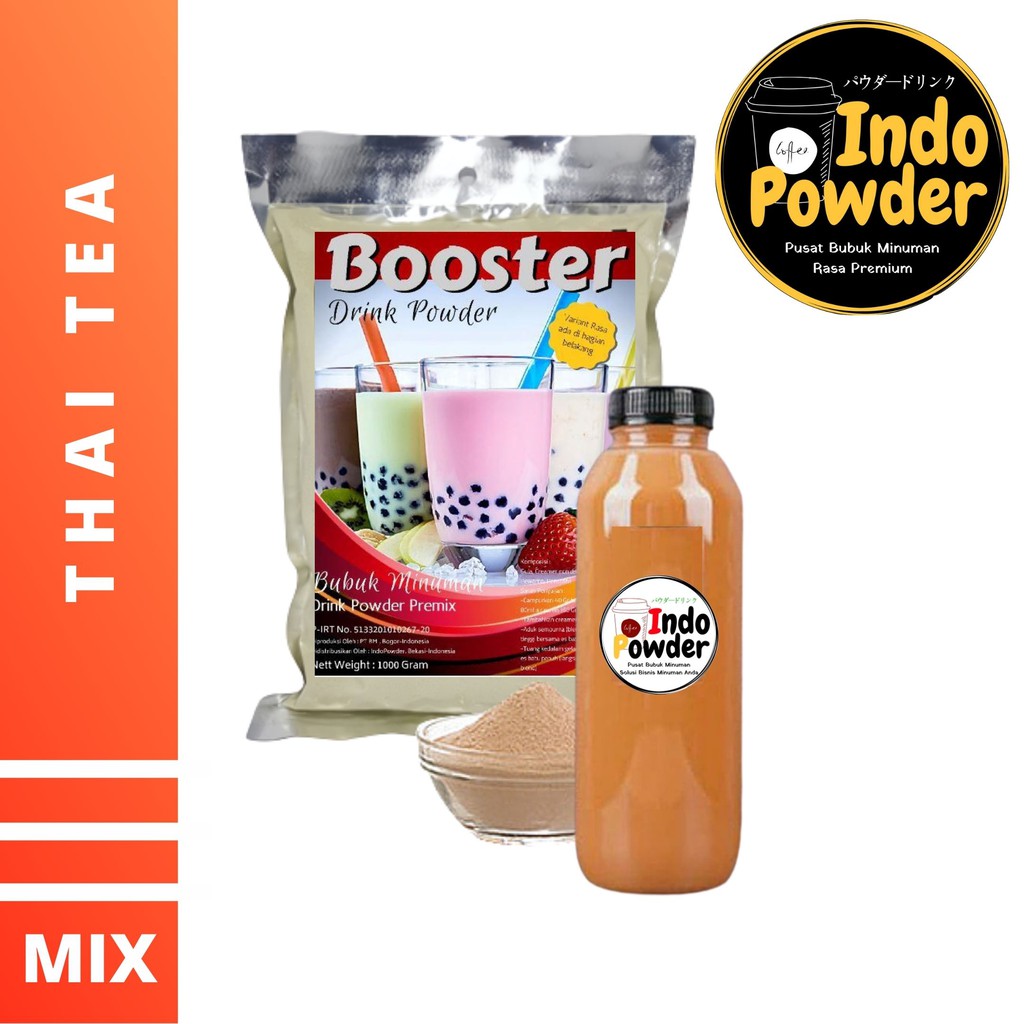 Bubuk Minuman Botol THAI TEA 1Kg - Bubuk THAI TEA 1Kg - THAI TEA Bubuk 1Kg - THAI TEA Powder 1Kg