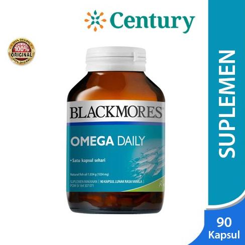 Blackmores Omega Daily Isi 90 Kapsul / Omega 3 Lc