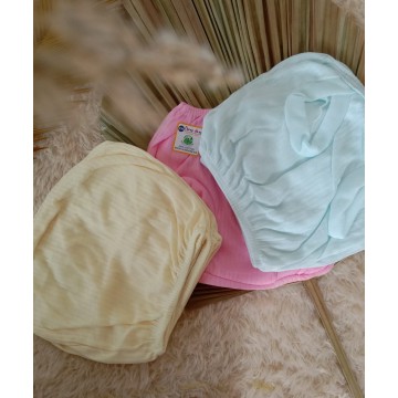 2 PCS CELANA PENDEK BAYI POLOS BULAT / BABY BORN PANTS /CELANA PENDEK BABY  LUCU NYAMAN DIPAKAI