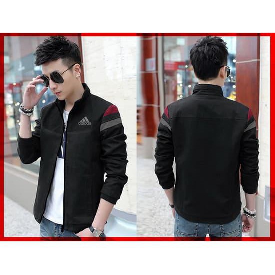 jaket adidas hitam jaket pria babyterry