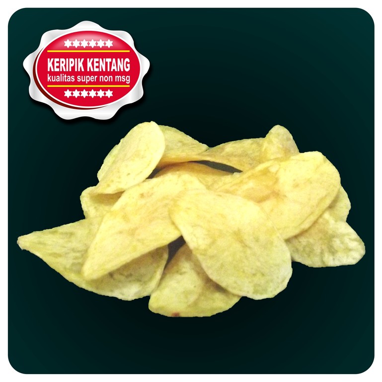 

keripik kentang paling enak non msg rasa kentang asli (isi 1kg)