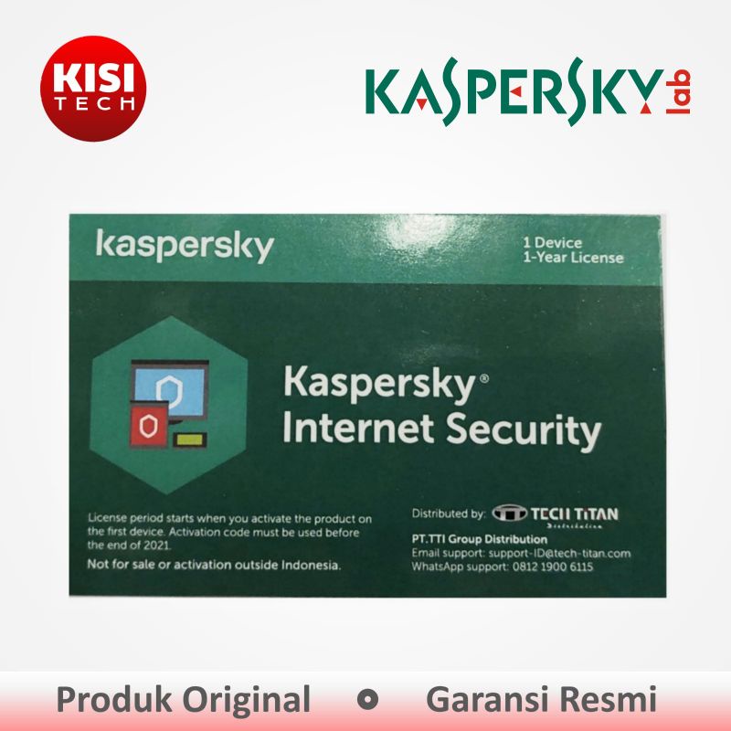 Kaspersky Internet Security 1 Device 1 Year License