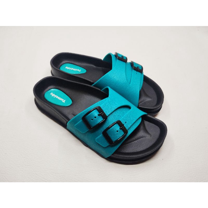 YUMAIDA - SANDAL YUMAIDA 20083L SELOP BAN 2 WANITA / SANDAL SLIP ON TERLARIS / SANDAL CASUAL WANITA / SANDAL KARET / SANDAL KEKINIAN /FASHION WANITA DEWASA / SANDAL CANTIK / SANDAL RUMAH /SANDAL YUMAIDA IMPORT