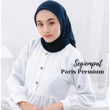 KERUDUNG PARIS PREMIUM VOAL PARIS PREMIUM 110X110cm // SEGIEMPAT PARIS PREMIUM VOAL BISA COD IMAHFASHION