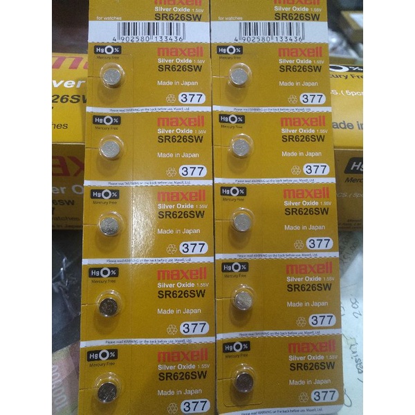 BATERAI MAXELL SR626SW ORIGINAL