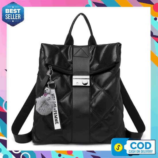 Tas Ransel Mewah Murah 2022 Original Murah Kekinian Wanita Simple Mewah Import Terbaru Backpack Emor