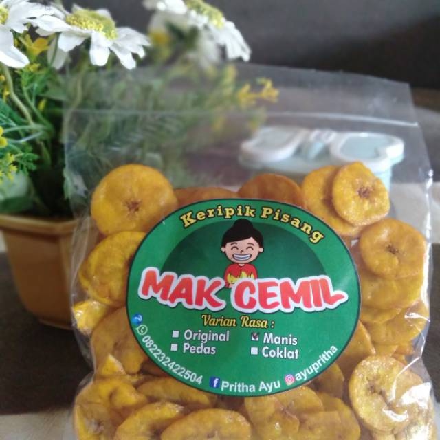 

Keripik pisang manis