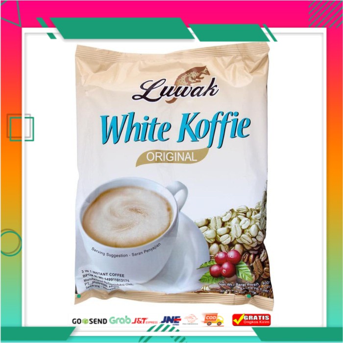 

Luwak White Coffee Bag 20 X 18s