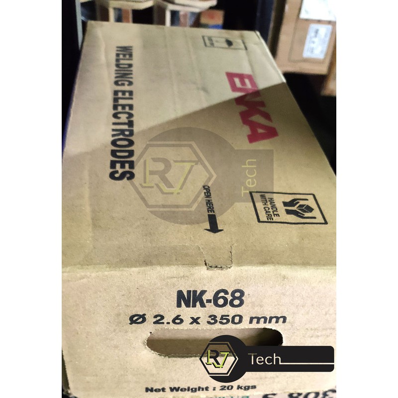 KAWAT LAS ENKA 5KG NK 68 2.6 MM  LASTOK NK-68 2.6X350