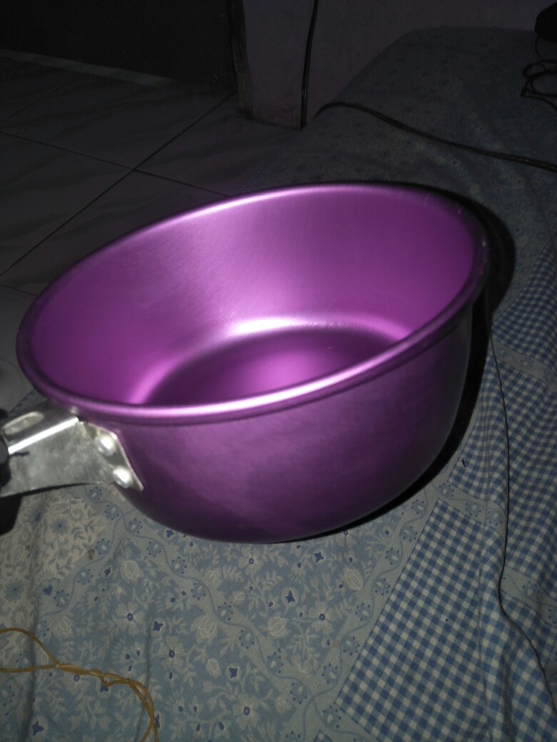 Maspion Panci New Primero Single Handle Tutup Kaca 16 Cm Ungu - Aluminium