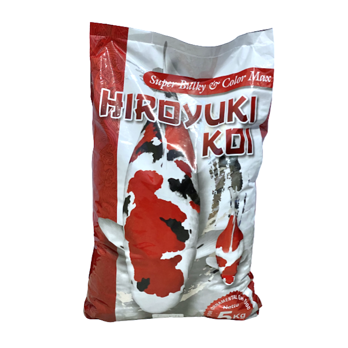 Hiroyuki Super Bulky 5kg 5 kg Pakan Makanan Ikan Hias Koi Koki Premium