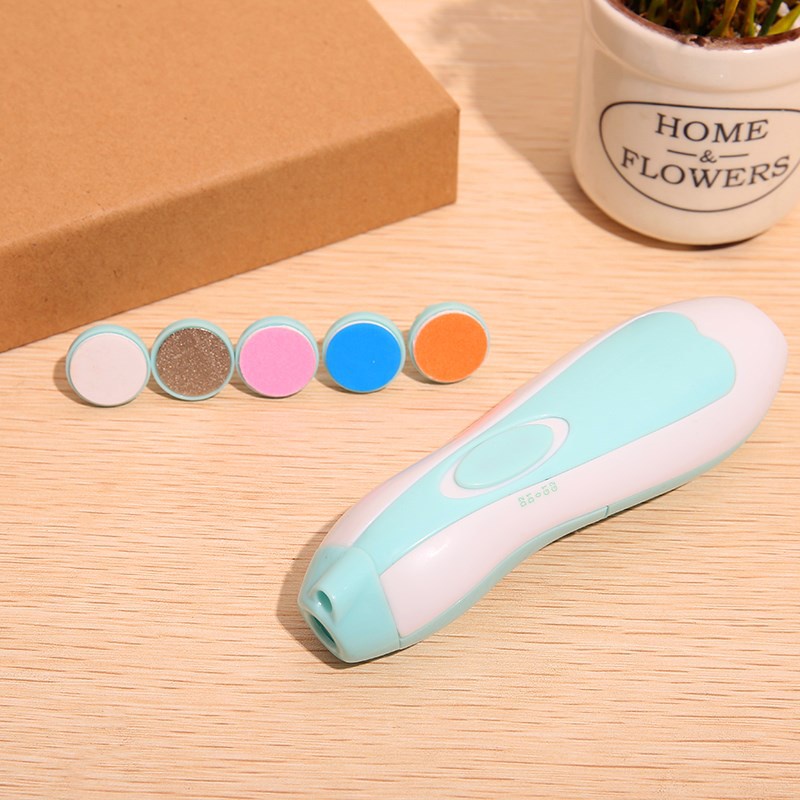 Baby Care Electric Nail Trimmer Gunting Kuku Bayi / Pemotong Kuku Bayi Clippers Set Tool Gunting Kuku-Won