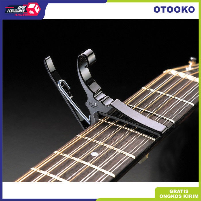 Guitar Capo Kapo Gitar Bass Akustik Elektrik Ukulele Aluminium Alloy