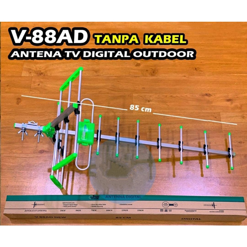 Antena Luar Digital Intra HM003 HM 003 Free Kabel Antenna Anten / Takasi By Tanaka / Airlux / VDR