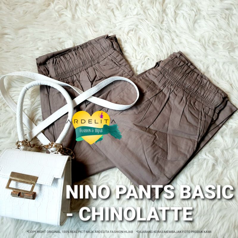 ORI 100% REAL PICT SIZE SUPER JUMBO &amp; STANDAR Nino pants/selegram outfit/baggy/celana baggy jumbo