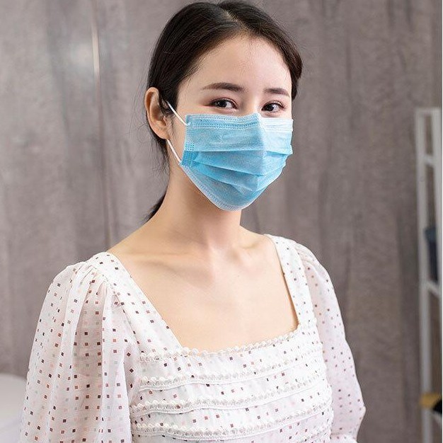 Masker 3PLY Isi 50PCS/BOX Disposable Protective Mask Earloop A103 Masker Pelindung / Anti Bakteri